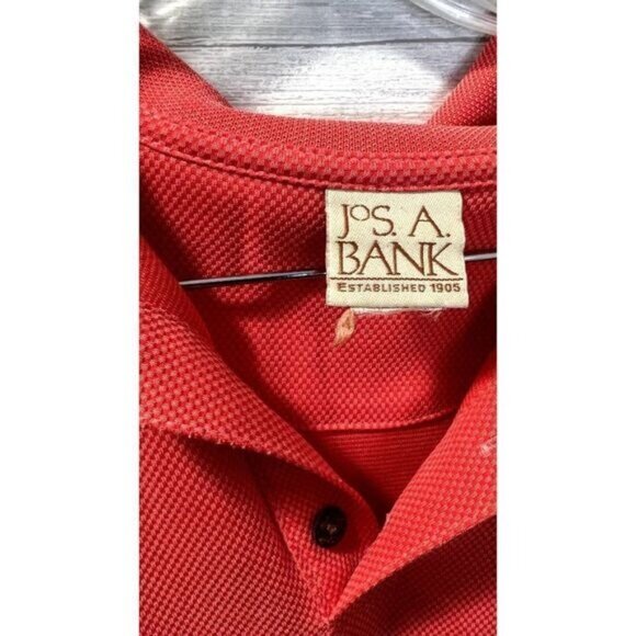 JOS A BANK Men's Regular-Fit Cotton Pique‎ Short Sleeve Polo Shirt - Picture 5 of 5